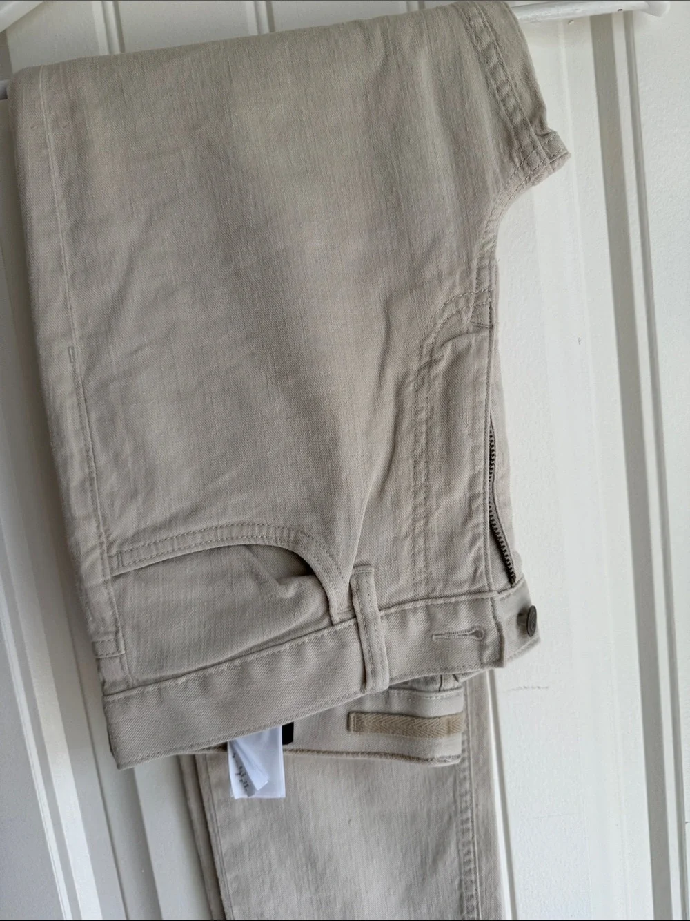 The Traveler Banana Republic Linen Beige Slim Pants